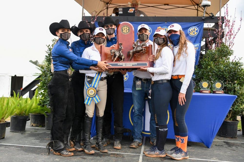 Auburn equestrian wins third consecutive SEC Championship - The Auburn