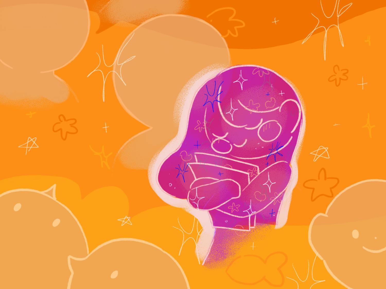 “Being an introverted student” Graphic