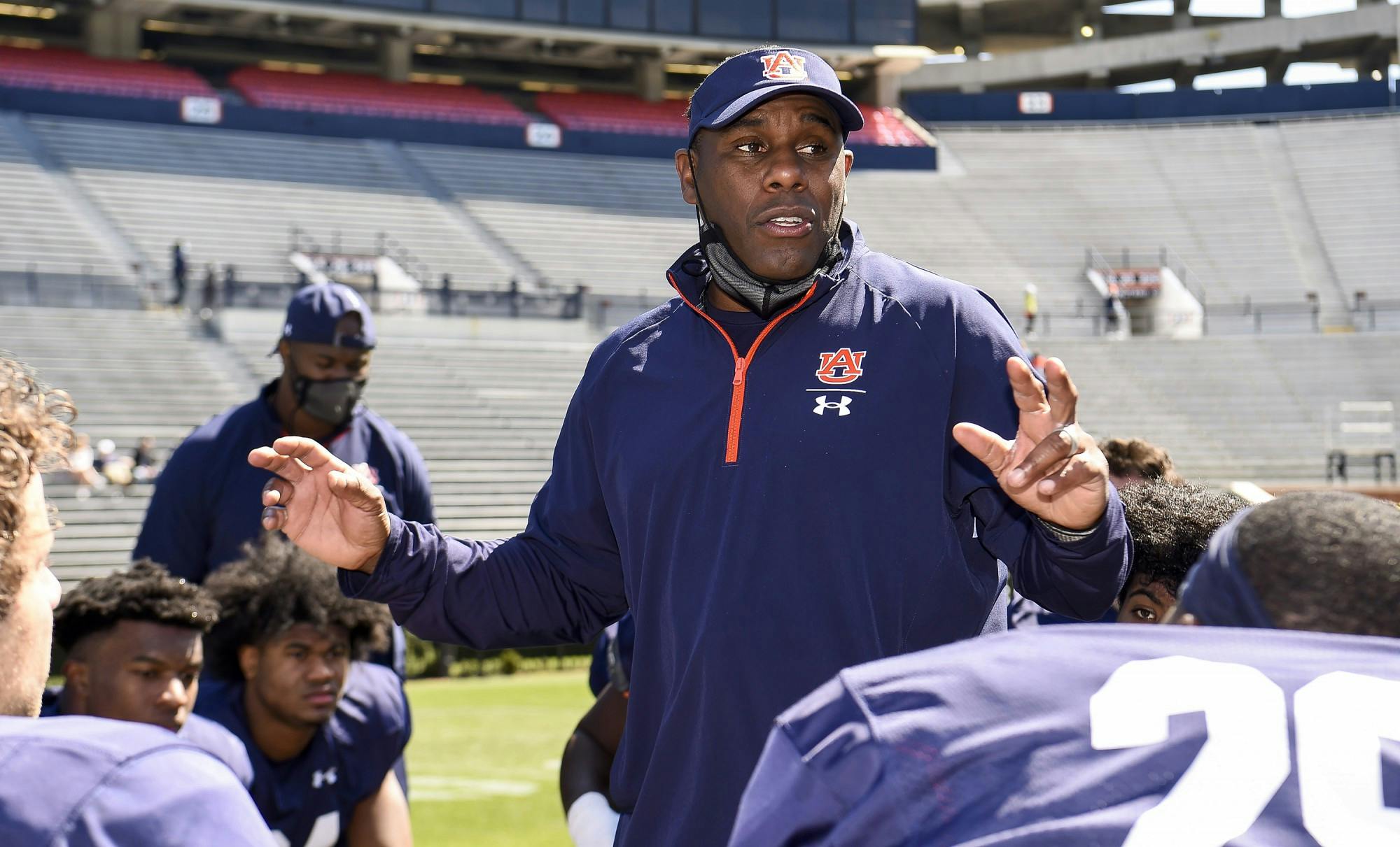 Auburn practice in JHS