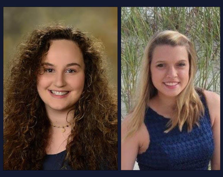 Auburn biomedical sciences students Bayley Atkins and Alyssa Lambert recently wrapped up a seven-week summer internship for pre-medical students.