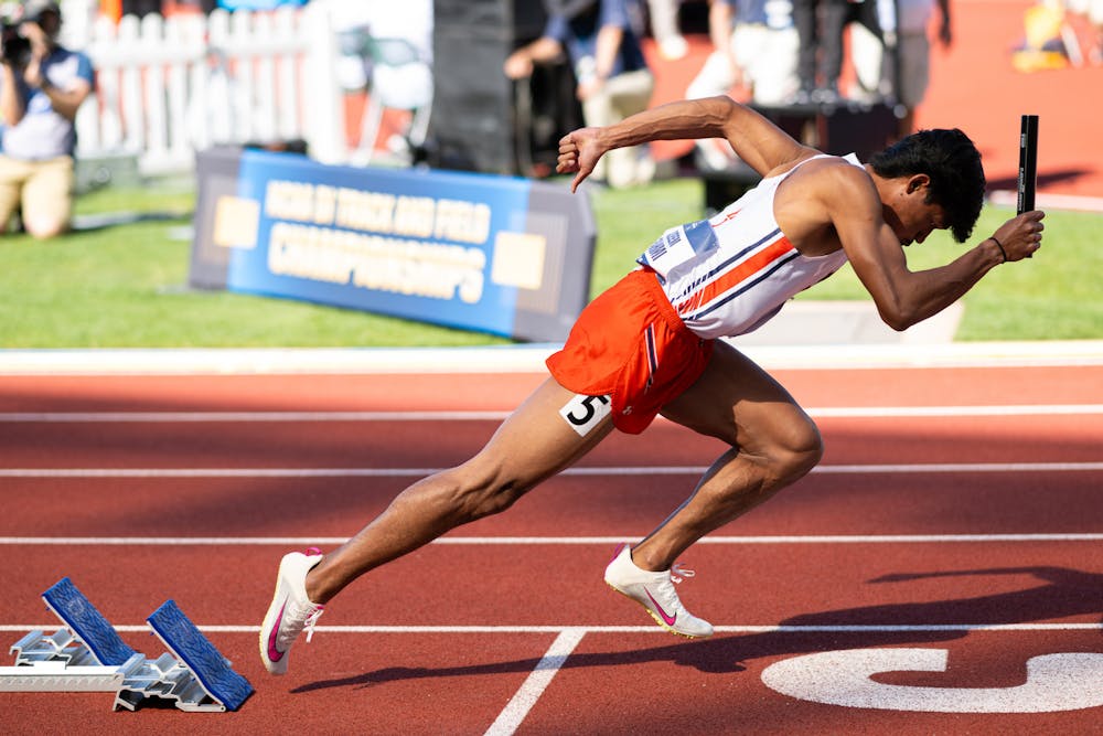 EUGENE, OR - JUNE 05 - Azeem Fahmi during Day 1 of the NCAA D1 Outdoor Track and Field Championships at Hayward Field in Eugene, OR on Wednesday, June 5, 2024.

Photo by David Gray/Auburn Tigers