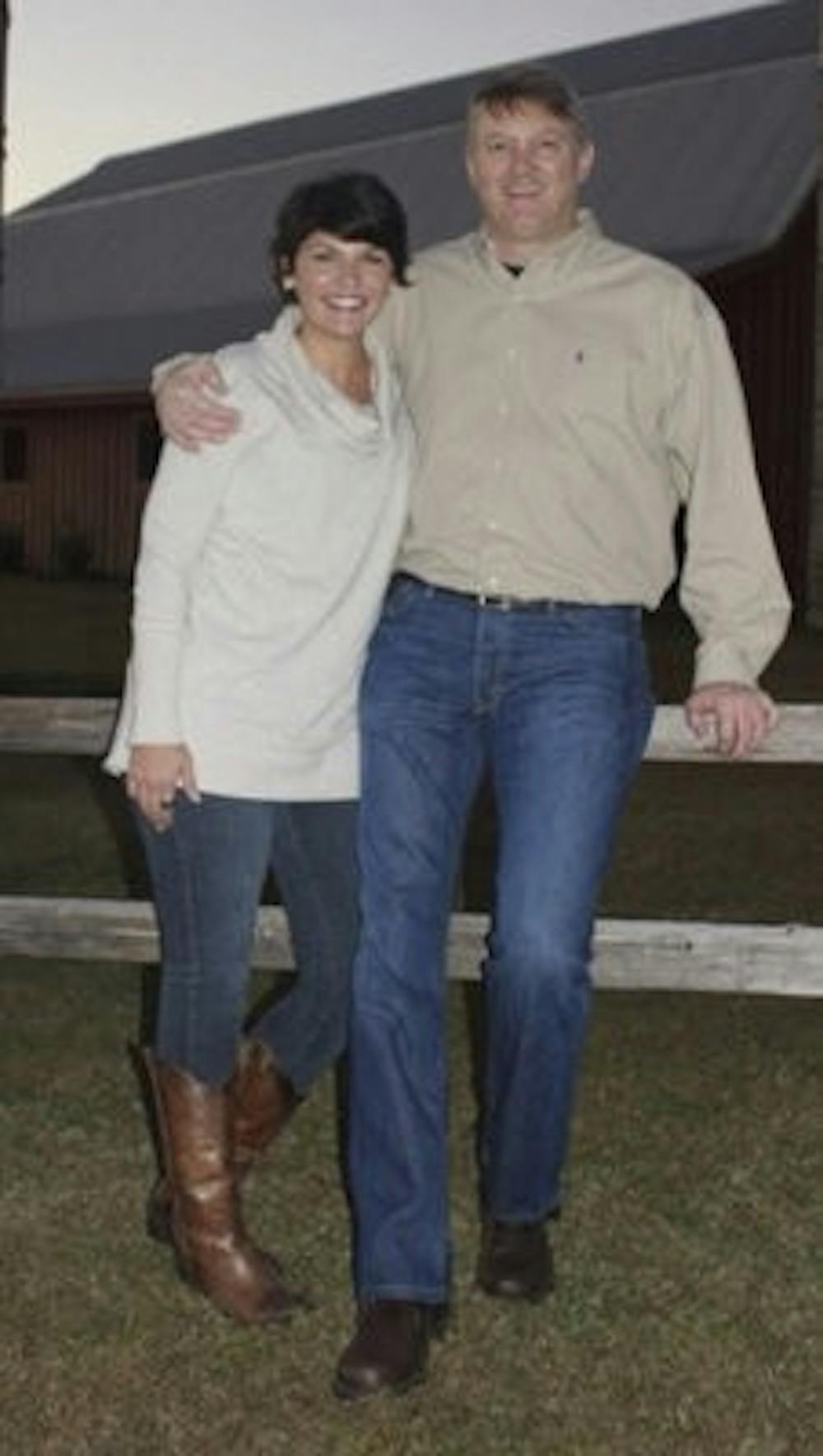 Carmin Ogata poses with her husband, Clay Ogata. (contributed by Carmin Ogata)