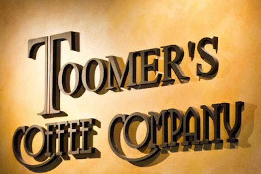 Toomer's Coffee Company is currently located at 1100 S. College St. in the University Village shopping center.