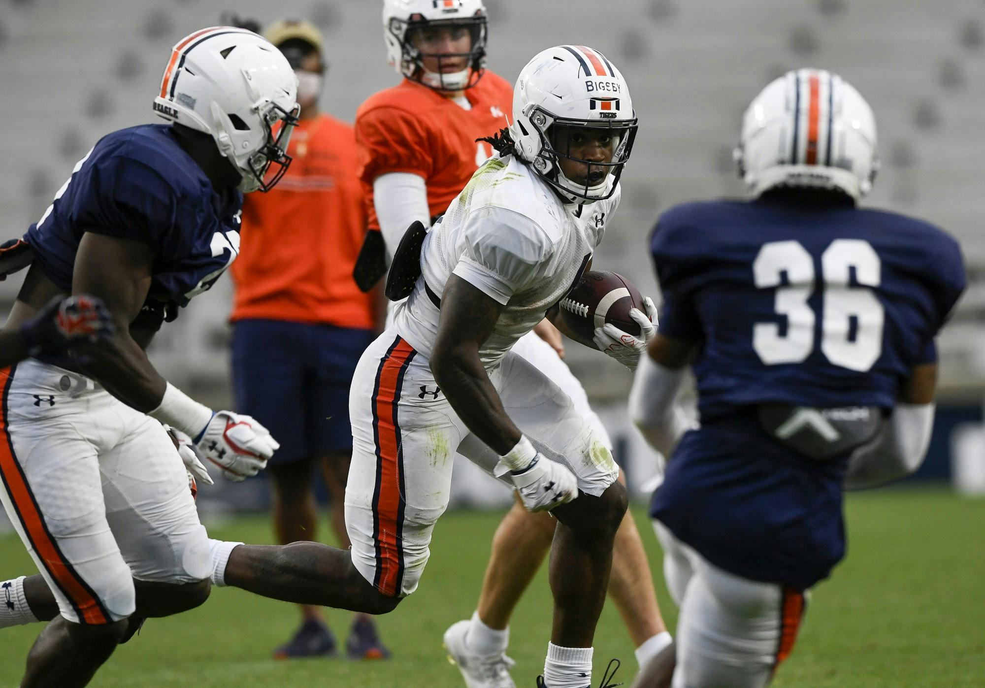 AU FB Scrimmage 