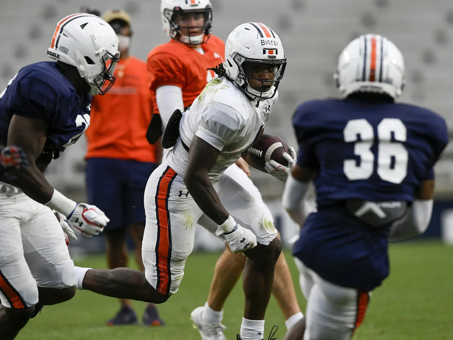 AU FB Scrimmage