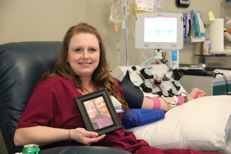 Eryn Morris is the first COVID-19 plasma donor in Alabama.