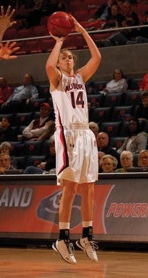 As a freshman, Alverson played in all 31 games and recorded 215 points. (Todd Van Emst / Media Relations)