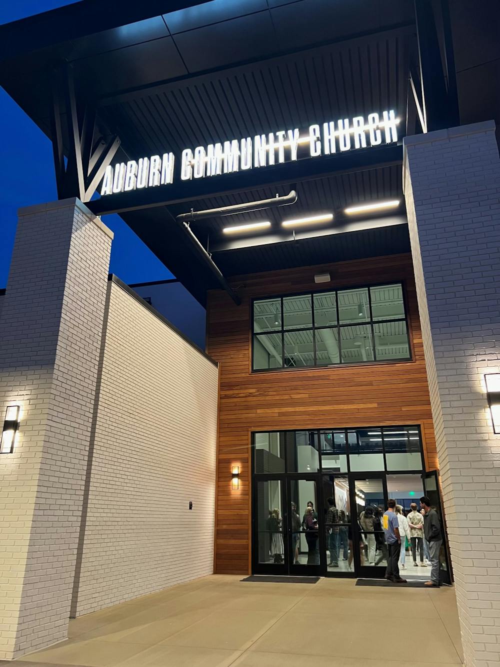 Auburn Community Church opened their new building to the public.