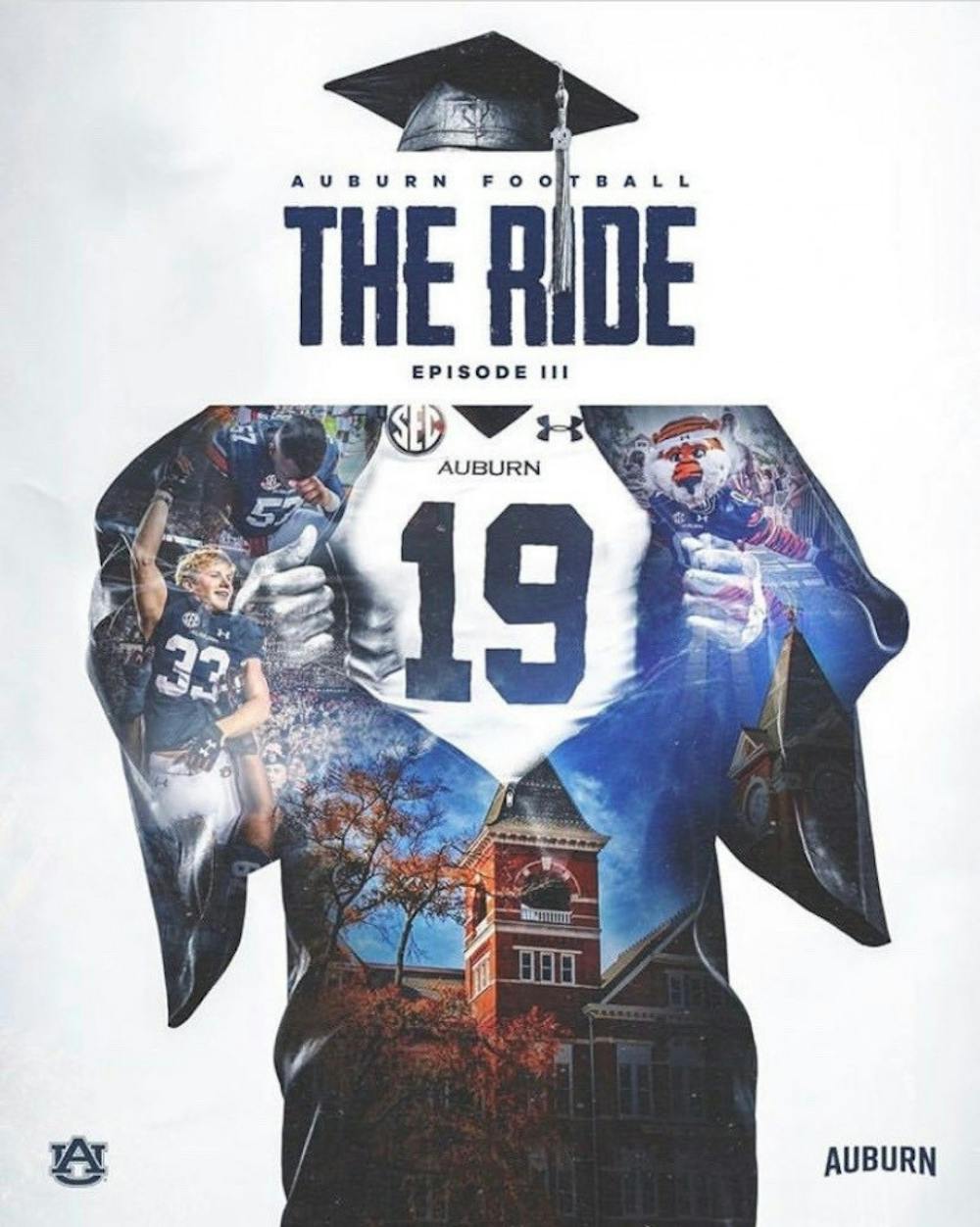<p>"The Ride" is a YouTube series that gives insight into the lives of the 2019 Auburn University football team.</p>