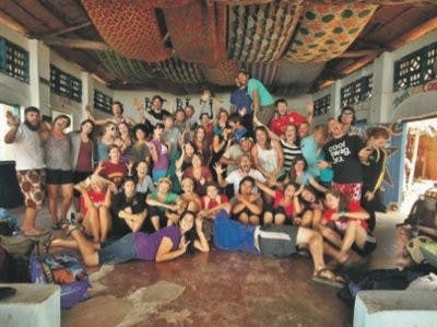 The squad stops in Malawi for a final reunion on the last day of the race. (Contributed by Dan Matundan)