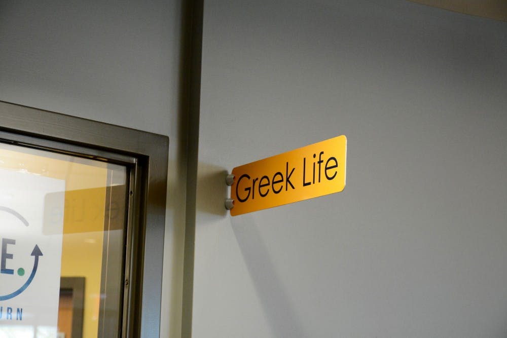 Auburn University's IFC office on Tuesday, April 17, 2018, in Auburn, Ala.