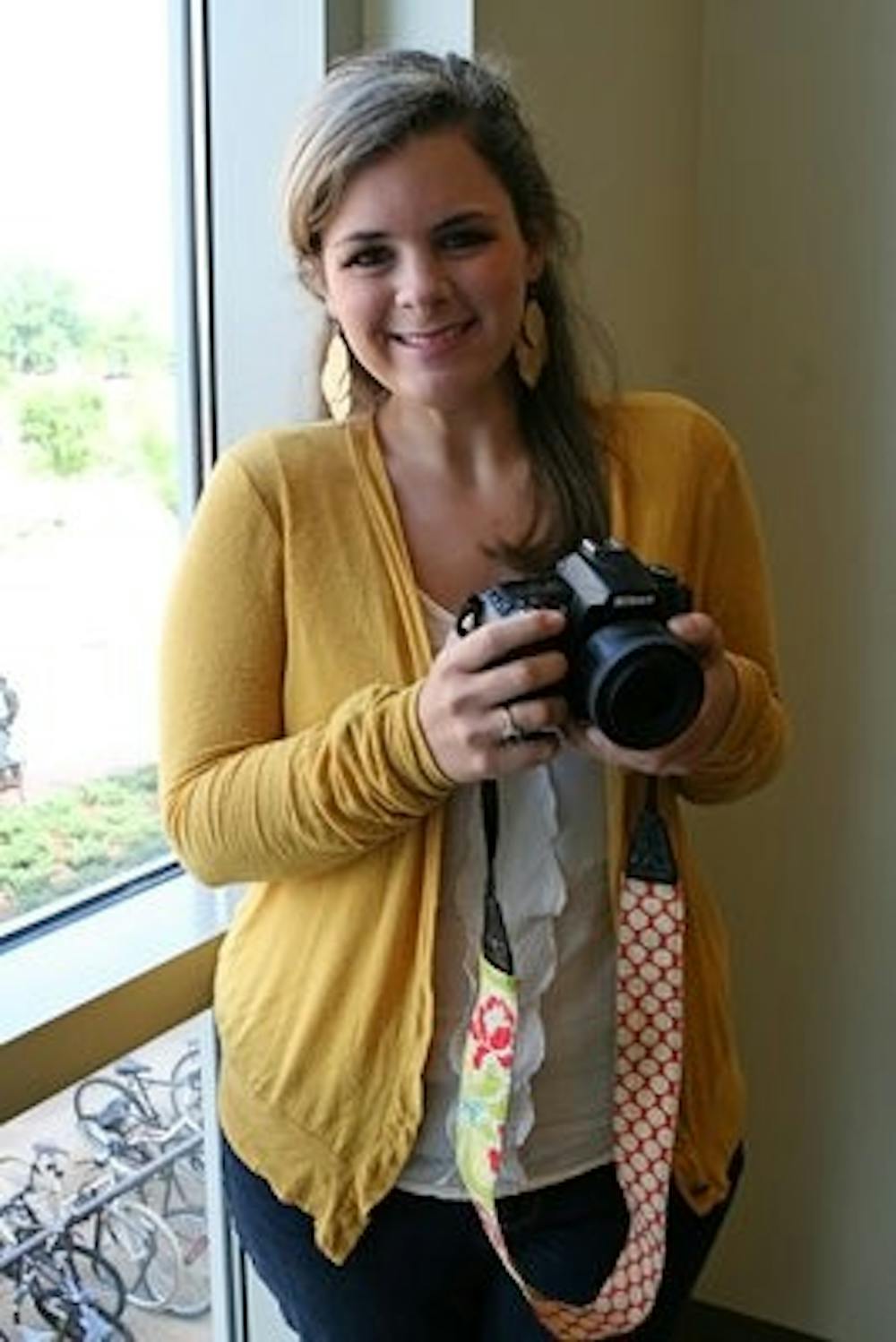Laurel Schweers has been taking photographs since she was 6 years old. (Rebecca Croomes / Photo Editor)