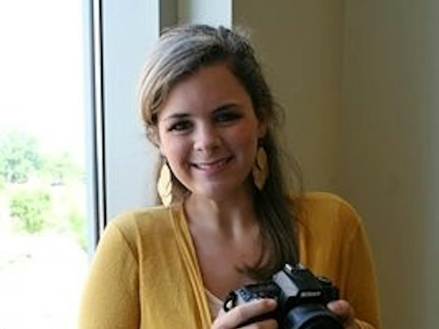 Laurel Schweers has been taking photographs since she was 6 years old. (Rebecca Croomes / Photo Editor)