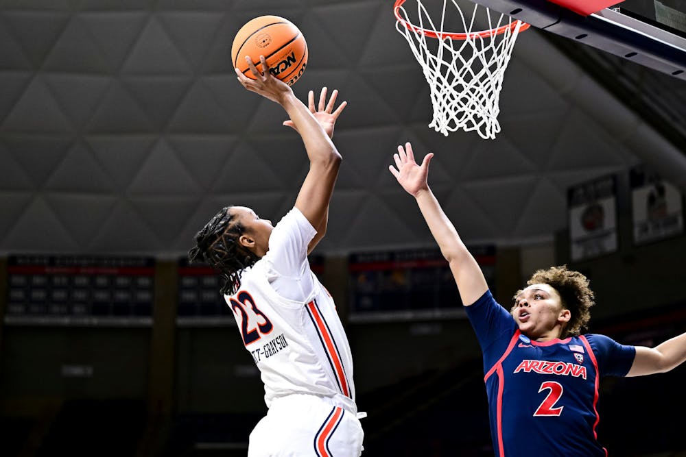 STORRS, CT - MARCH 21 - Auburn’s Honesty Scott-Grayson (23) during the game between the (11) Auburn Tigers and the (11) Arizona Wildcats at Gampel Pavilion in Storrs, CT on Thursday, March 21, 2024.

Photo by David Gray/Auburn Tigers