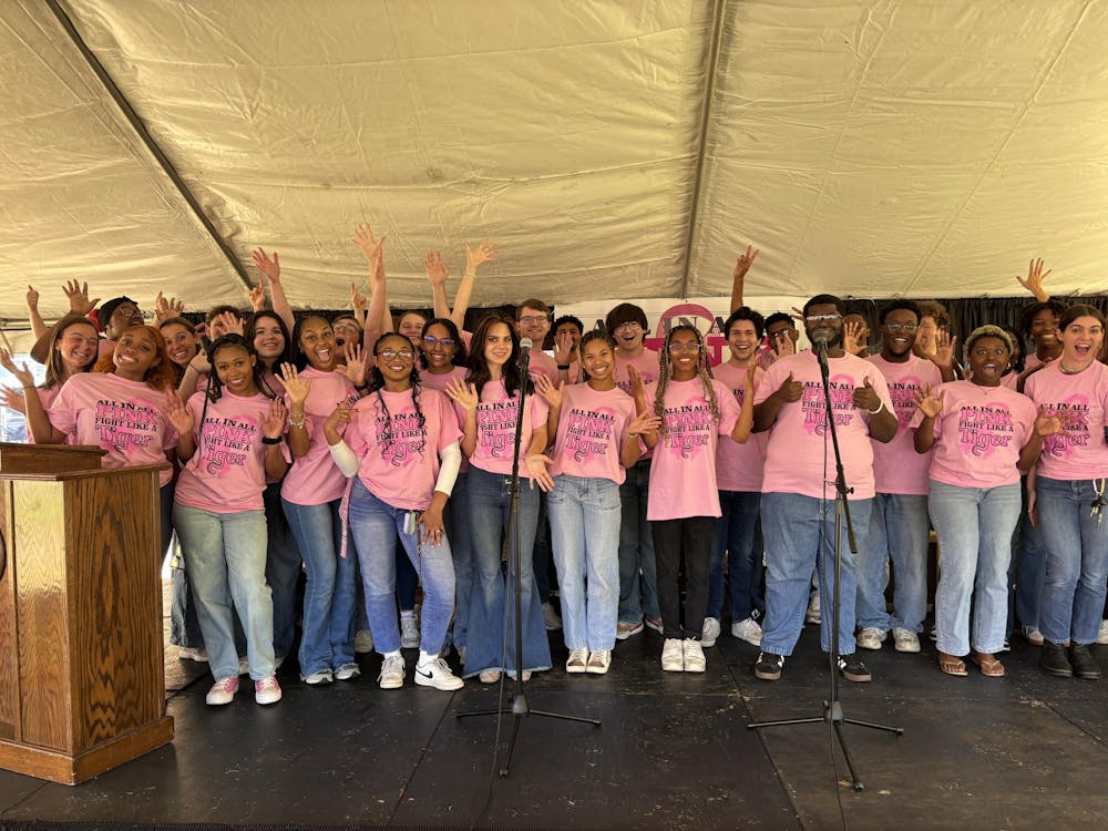 <p>Members of the Auburn University Gospel Choir. Contributed by Olivia Plant.</p>