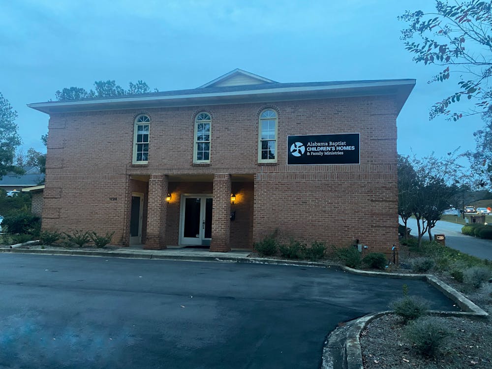 Alabama Baptist Children's Homes and Family Ministries building at their Auburn location. 