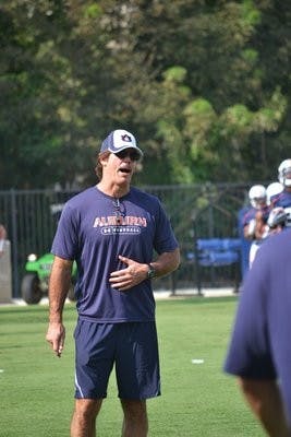 Defensive coordinator Brian VanGorder said Auburn needs to get bigger and faster on defense in order to compete. (Danielle Lowe / ASSISTANT PHOTO EDITOR)