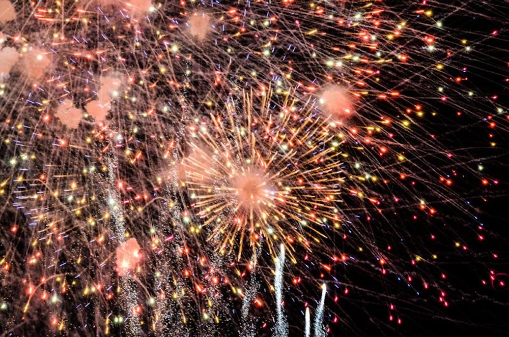<p>The grand finale of the fireworks display at Opelika's fourth of July celebration at Opelika High School on Thursday, July 3, 2014.</p><p>Raye May / PHOTO & DESIGN EDITOR</p><p>Contributed by Raye May</p>