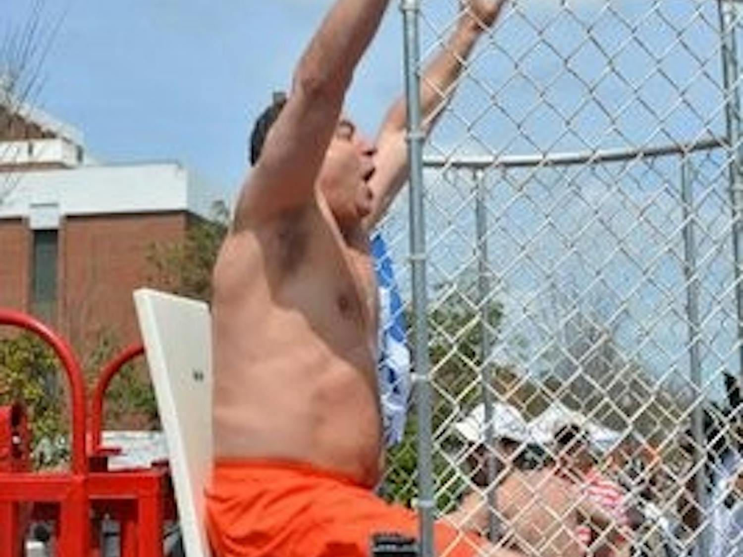 Bruce Pearl Dunked