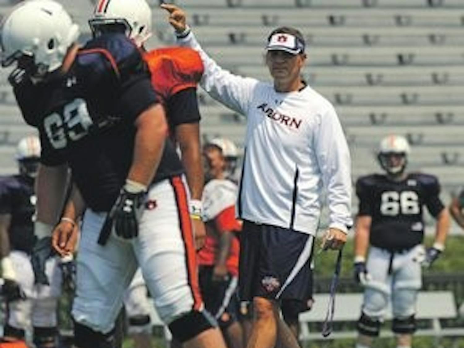 Gene Chizik is in his third year as head coach and has a record
of 42-55 overall. (Courtesy of Todd Van Emst)