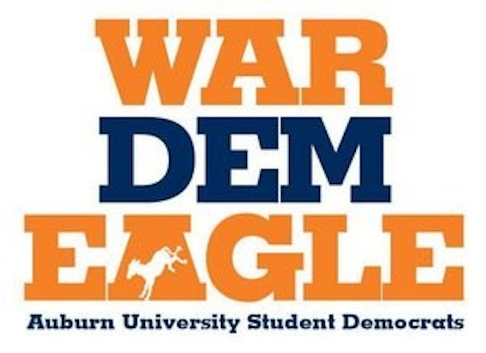 The Auburn University College Democrats welcomed Christopher Butts and Ron Crompton of the Alabama Medical Marijuana Coalition to speak Sept. 27. (Courtesy of the Auburn University College Democrats)