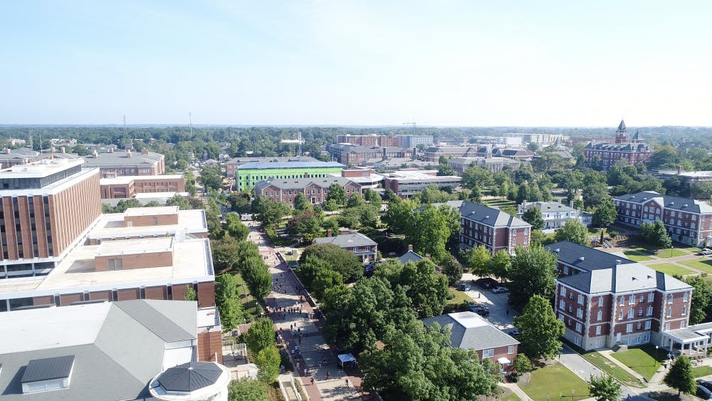The Auburn University campus on Aug. 22, 2018.