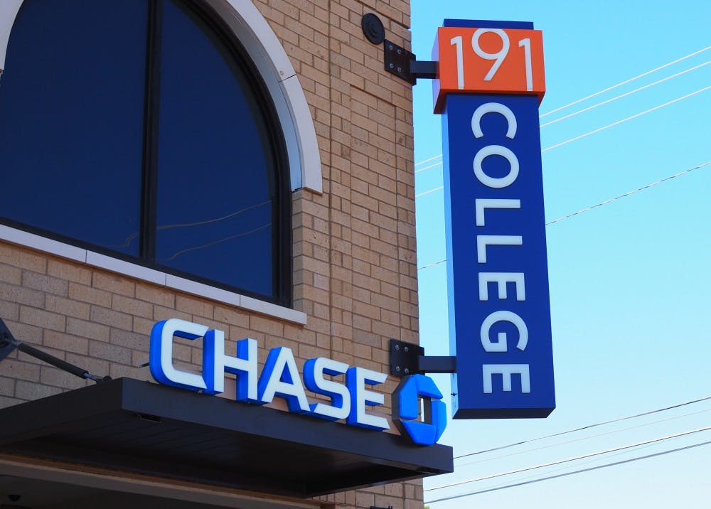 <p>The new Chase Bank will be located in the lobby of 191 College.</p>