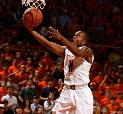Josh Wallace, basketball player, will graduate in engineering. (Courtesy of Todd Van Emst)