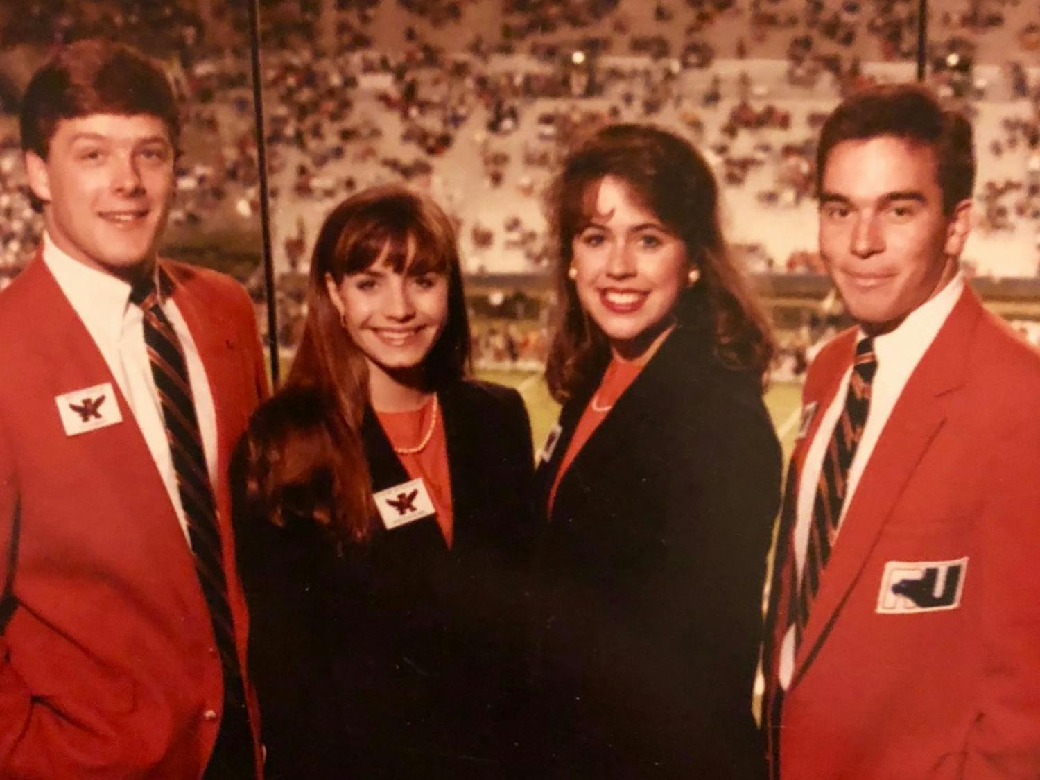 Ashley McCrary, middle-right, was a War Eagle Girl during her time at Auburn.