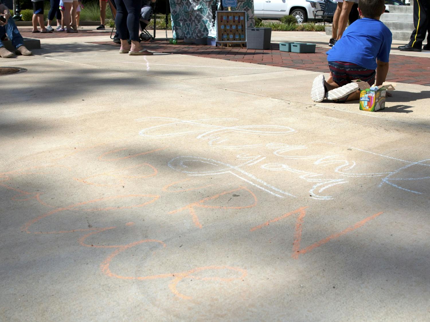 Cookies, Chalk, and Cops Event