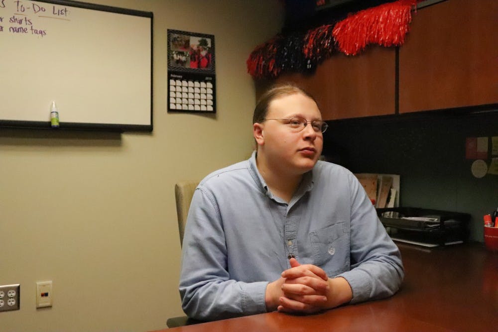 Interview with Max Zinner about his time with Auburn Universities SGA on Feb. 22, 2019, in Auburn, Ala.