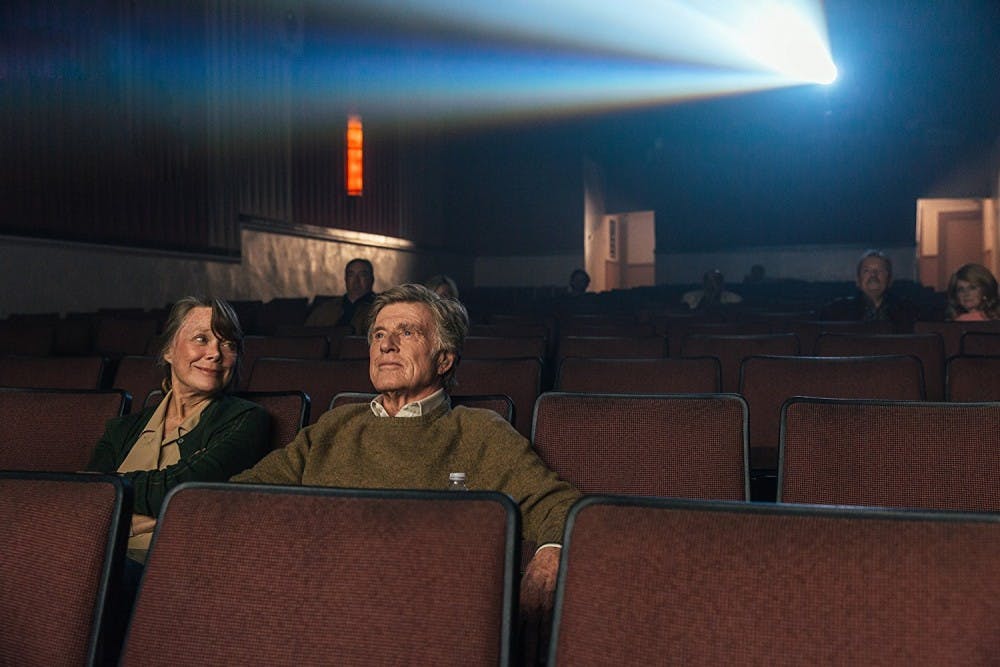 Robert Redford and Sissy Spacek in a still from The Old Man and the Gun (2018)