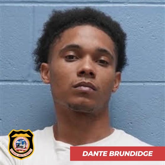 Dante Brundidge, arrested Feb. 18, 2026 on arson charges. | Contributed by Opelika Police