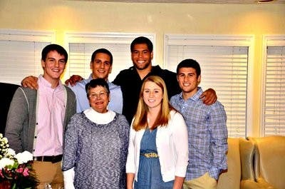 Delta Chi fraternity Valentines for Valvono House Mom