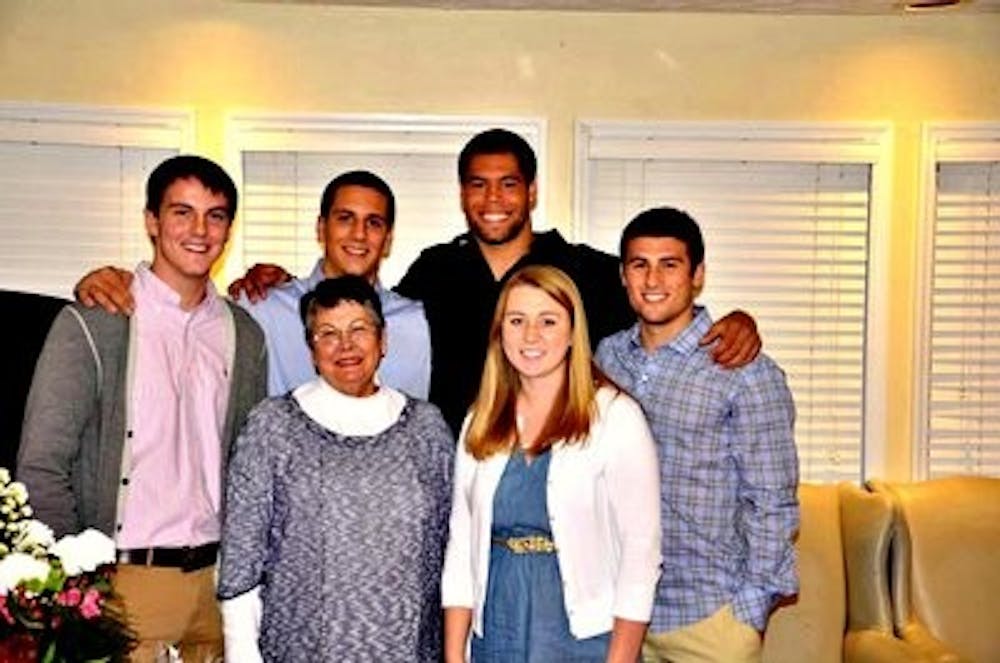 Delta Chi's Philanthropy "Valentines for Valvono" last semester. (Contributed by Delta Chi)