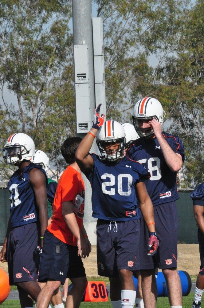 Auburn football continues on Thursday Aug. 7 at Jordan Hare Stadium. Anna Grafton / ASSOCIATE PHOTO EDITOR