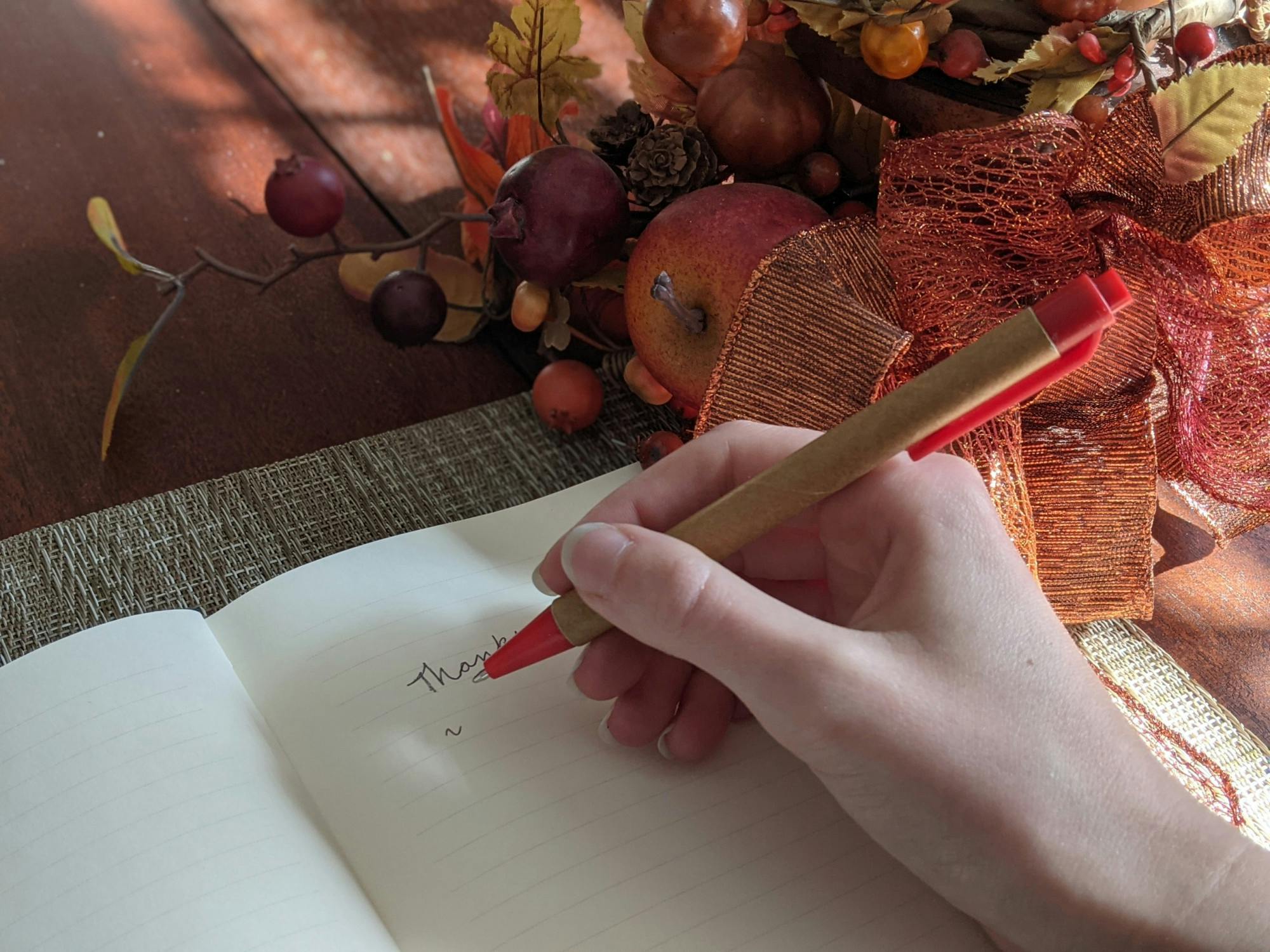 Thanksgiving is a time to reflect and practice gratitude.