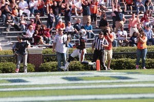 Onterio McCalebb was also allowed excellent blocking as he ran in two touchdowns on eight carries for 113 yards and had a 14.1 yard per carry average. (Rebecca Croomes / PHOTO EDITOR)