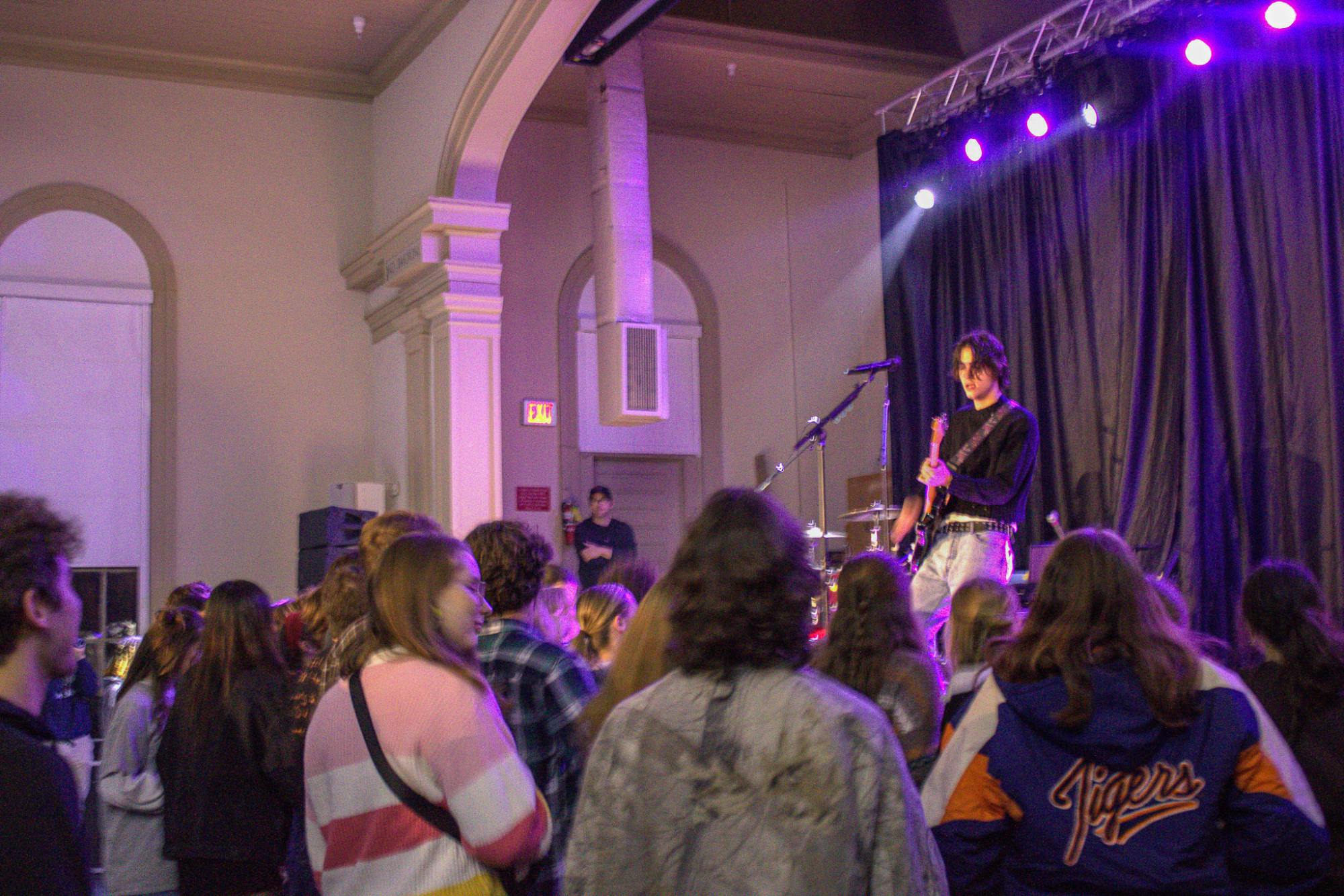 Aidan Bisset at War Damn Coffee Jam
