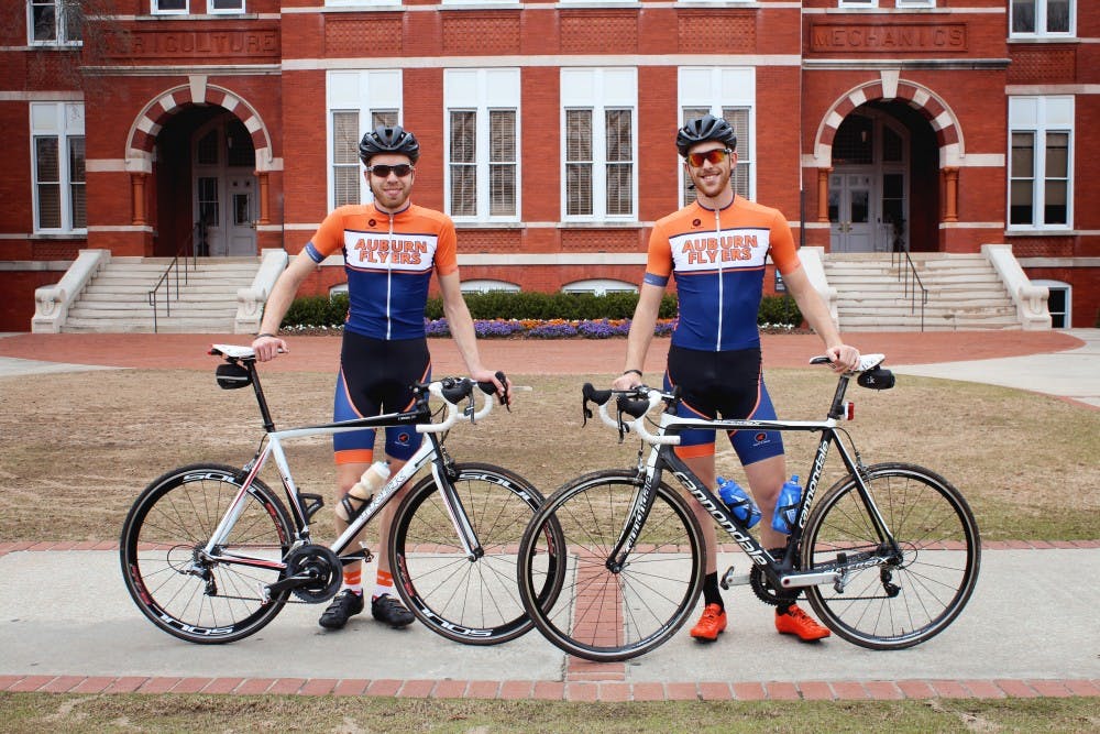 Auburn Flyers Frank Whittle and Nathan Spence. (Amelia Johannes | Photographer)