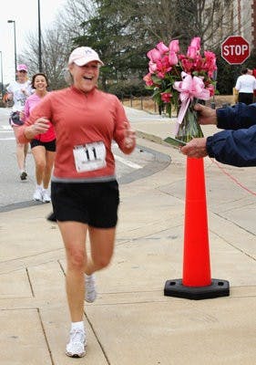 Participants ran a 5K in Auburn hosted by the Women's Resource Center. Emily Adams/ ASSISTANT PHOTO EDITOR