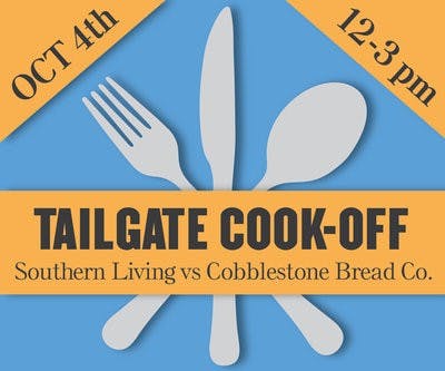 The tailgate is free and open to the public. It will be located in the Gay Street parking lot from 12-3 p.m.