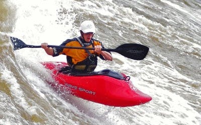 Corey Arwood kayak story