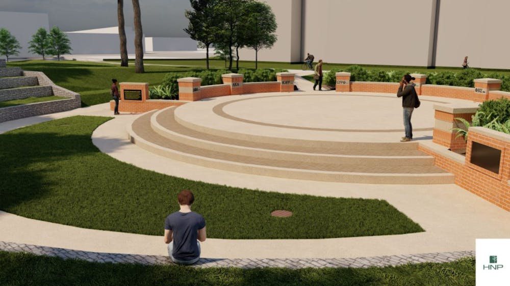 <p>The NPHC Legacy Plaza will serve to physically commemorate the nine National Pan-Hellenic Council sororities that have existed on campus throughout Auburn's history.</p>