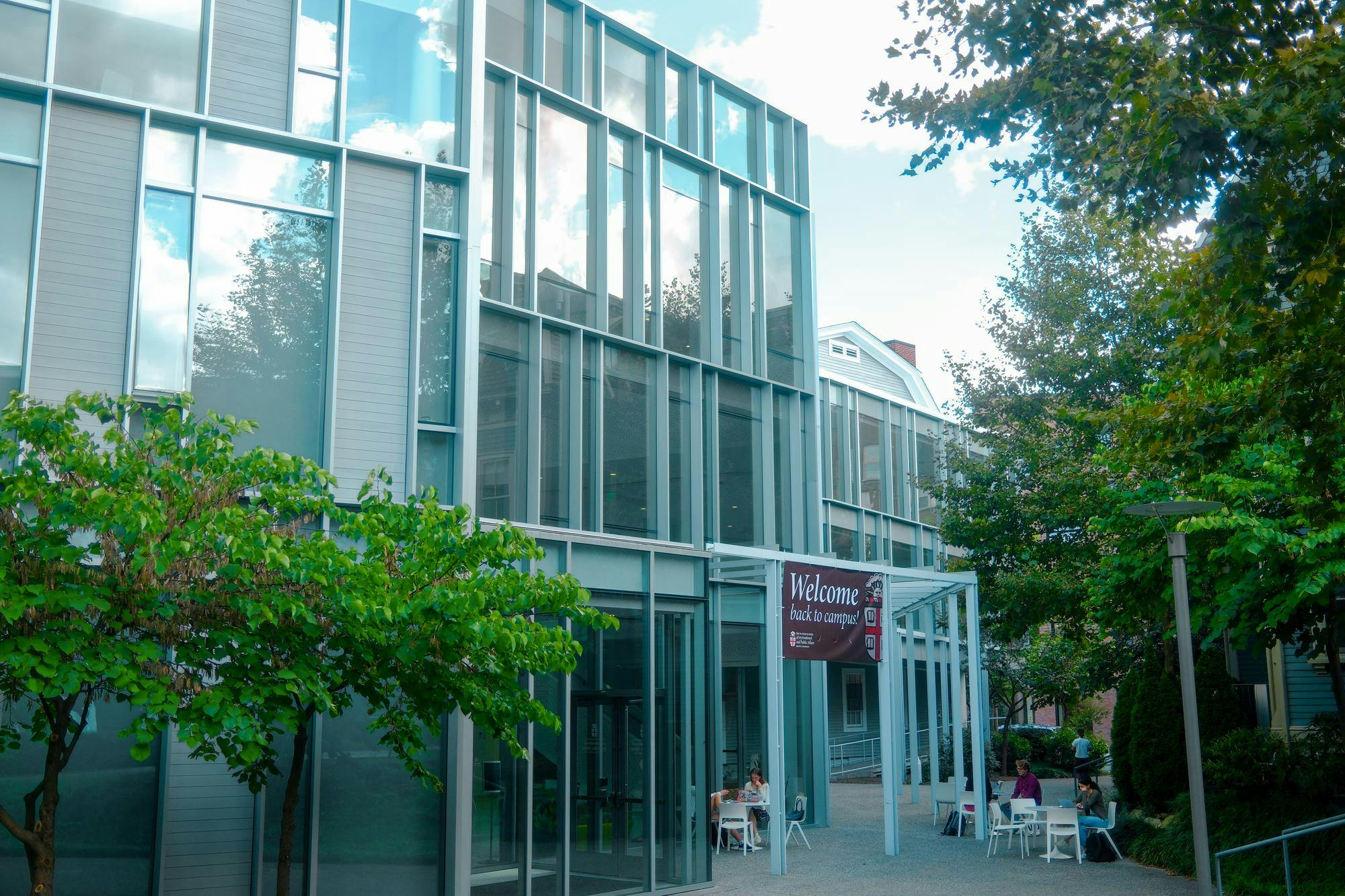 Photo of Stephen Robert ‘62 Hall, the Watson School’s newest building, built in 2018.