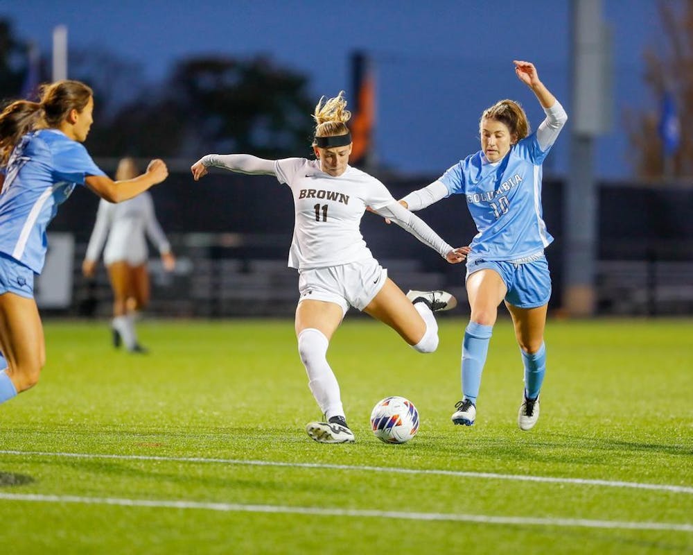 <p>The loss is the Bears’ first to an Ivy opponent since 2018. With the defeat, Bruno failed to earn the conference’s automatic bid to the NCAA Tournament.</p><p>Courtesy of Brown Athletics.</p>