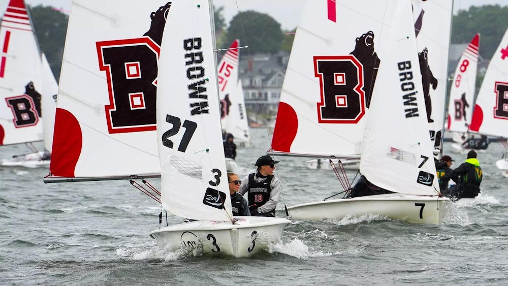 <p>Brown sailing will return to the water at four different different competitions this weekend. Courtesy of Brown Athletics.</p>