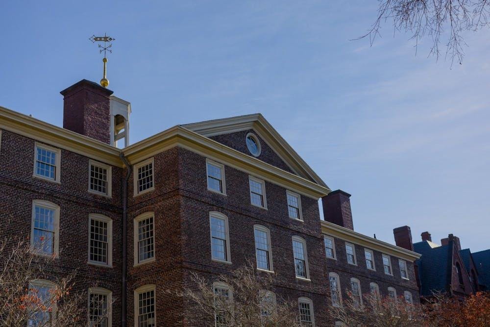 University Hall on a sunny day