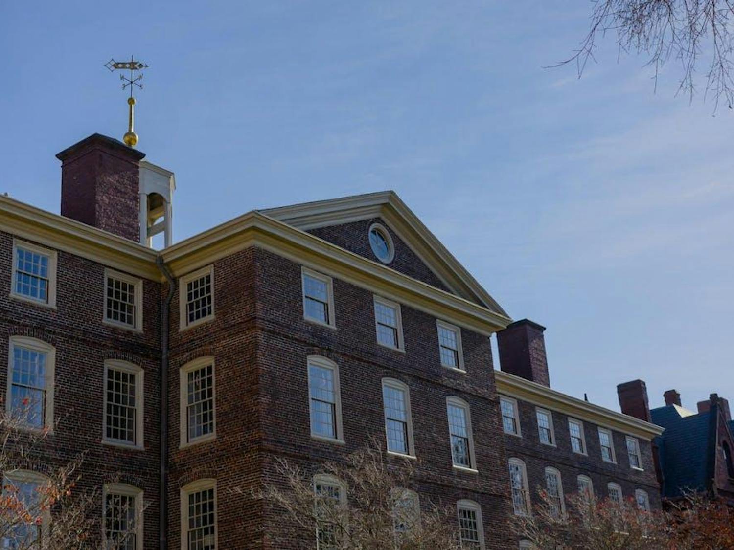 University Hall on a sunny day