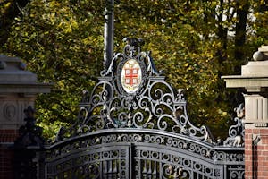 Photo of the Van Wickle Gates.